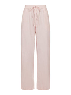 Sonar Linen Pants - Rose Smoke