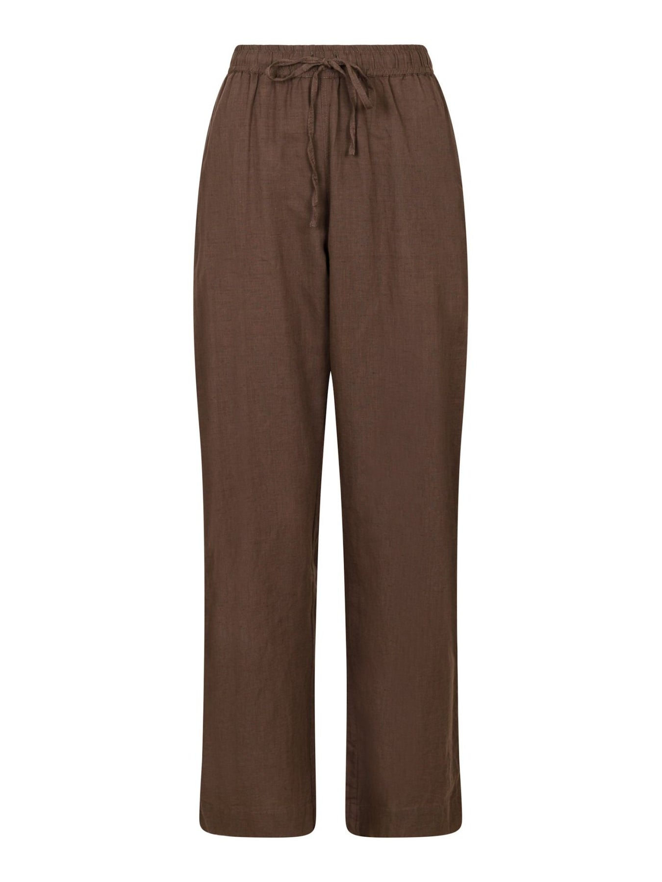 Sonar Linen Pants - Brun