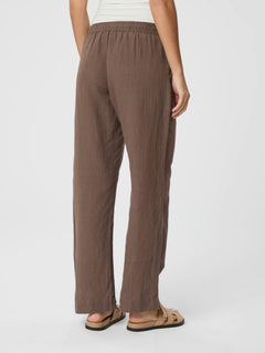 Sonar Linen Pants - Brown