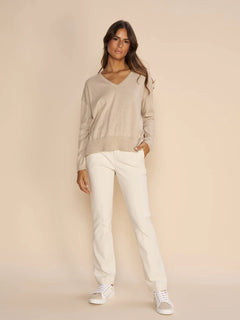 Ellen Night Pant - Ecru