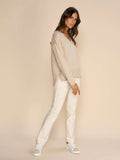Ellen Night Pant - Ecru