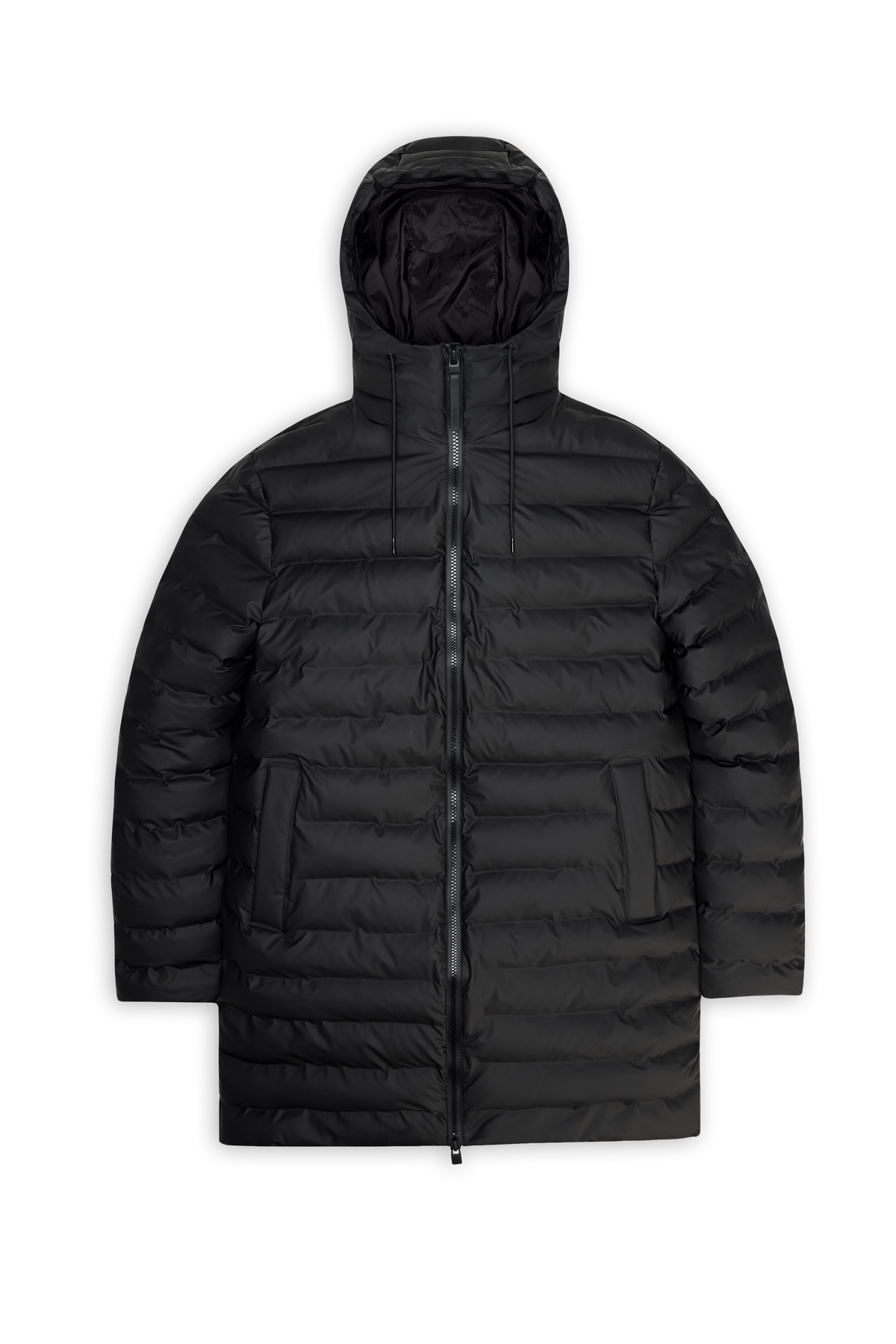 Lohja Long Puffer Jacket W3T3 - Black