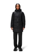 Lohja Long Puffer Jacket W3T3 - Black