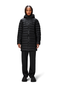Lohja Long Puffer Jacket W3T3 - Black