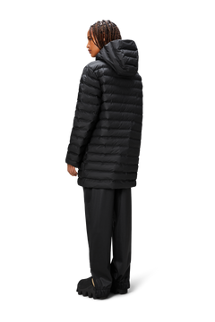 Lohja Long Puffer Jacket W3T3 - Black