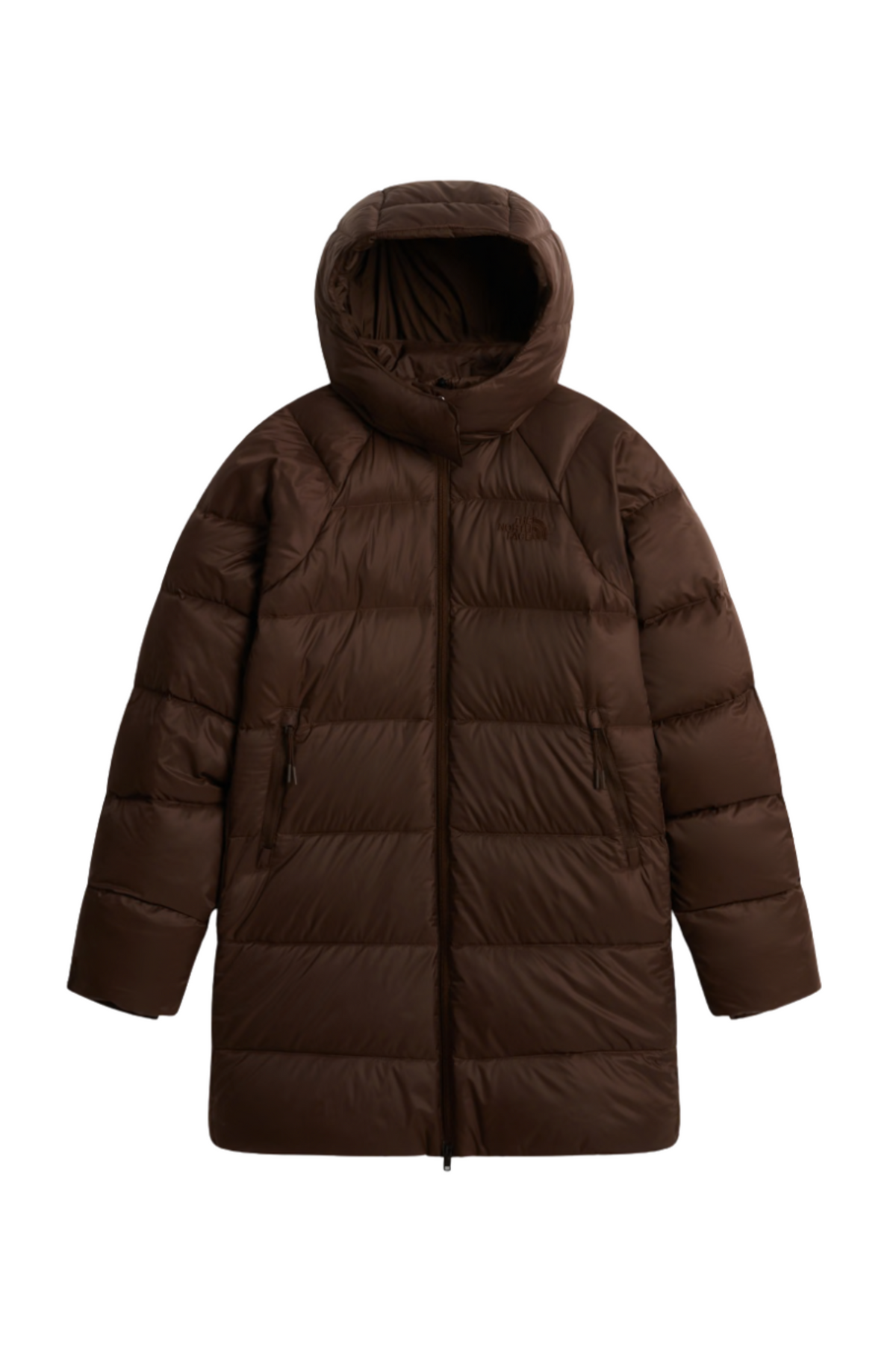 W Hydrenalite City Down Hooded Parka - Dark Chestnut
