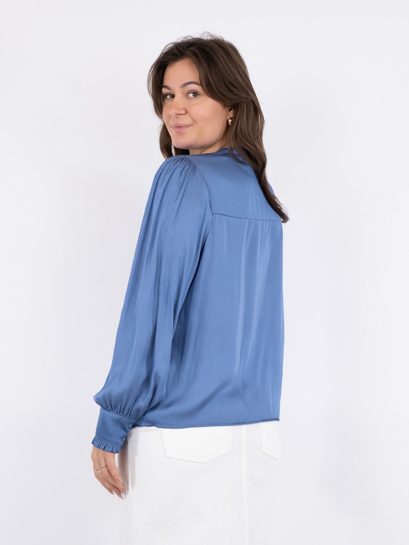 Zola Blouse - Blue