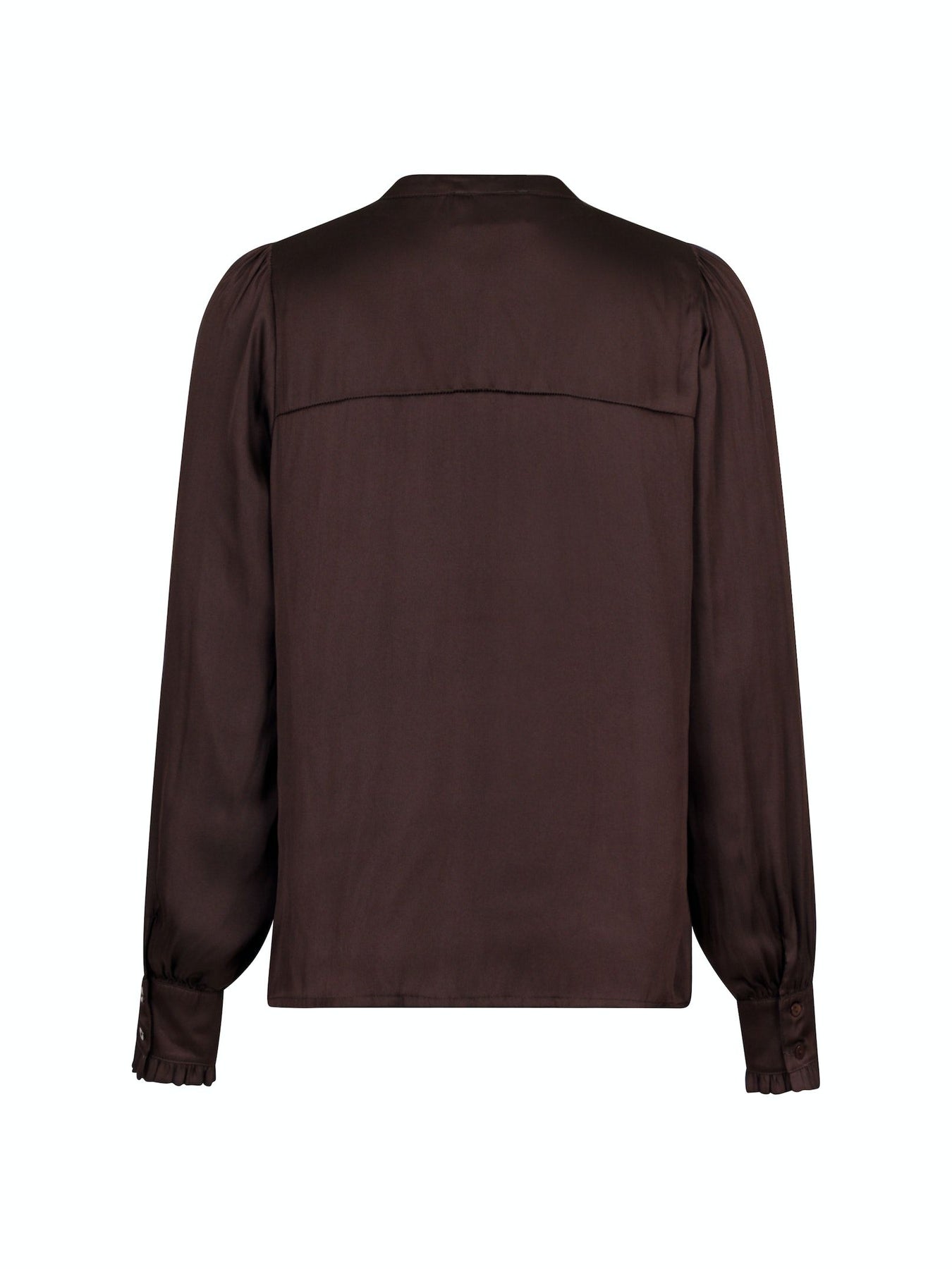 Zola Blouse - Dark Brown