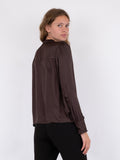 Zola Blouse - Dark Brown