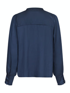 Zola Blouse - Midnight Blue