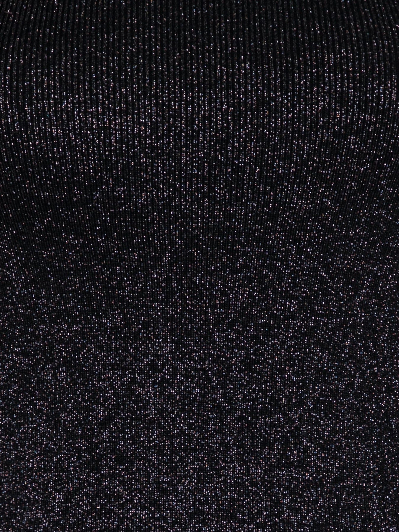 Clementine Glitter Knit Top - Black