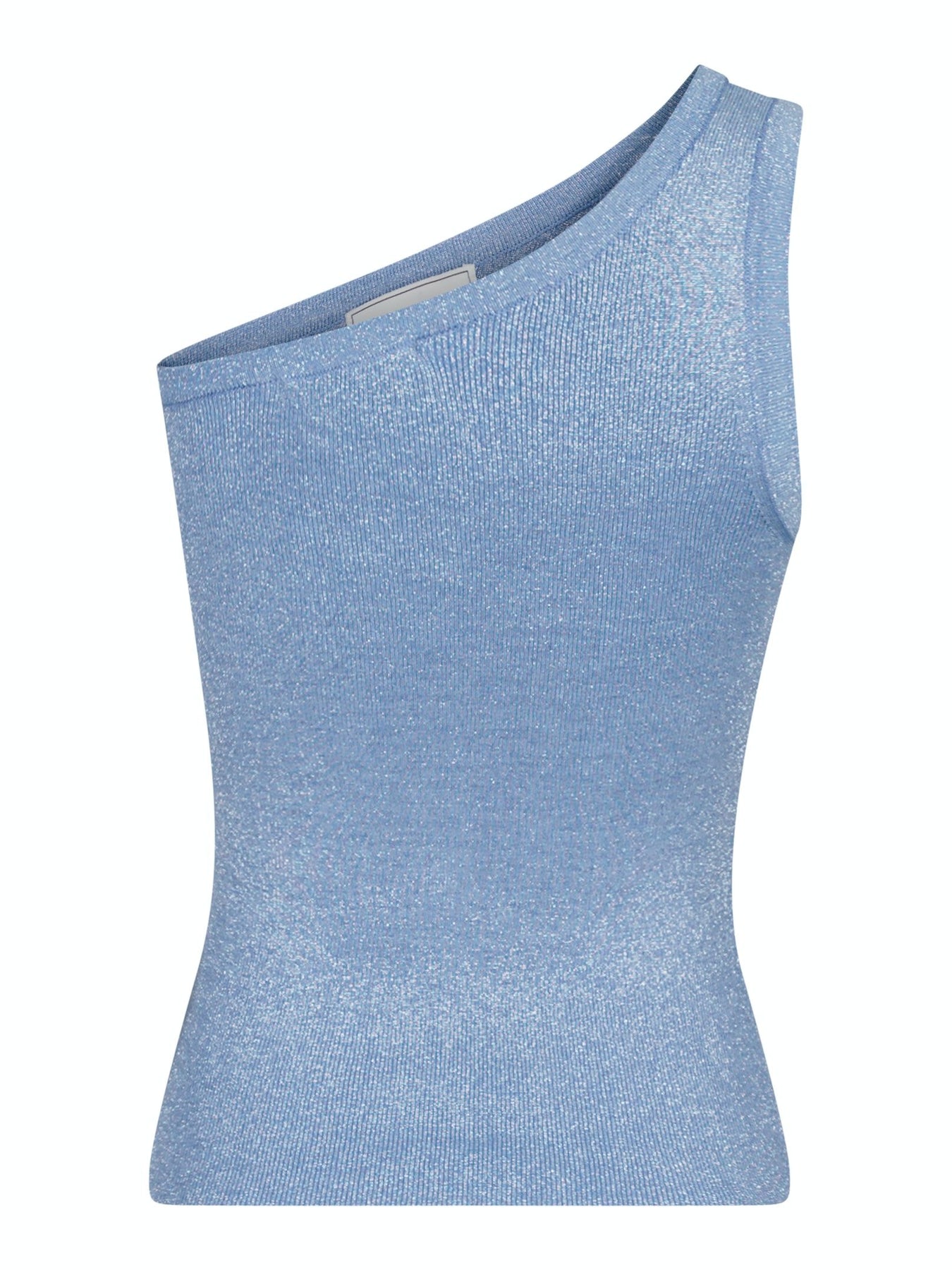 Clementine Glitter Knit Top - Light Blue