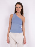 Clementine Glitter Knit Top - Light Blue