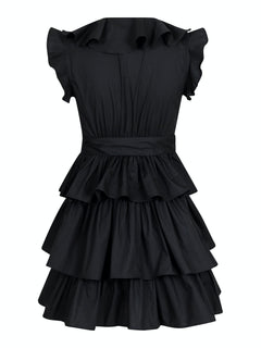Ramsey Solid Dress - Black