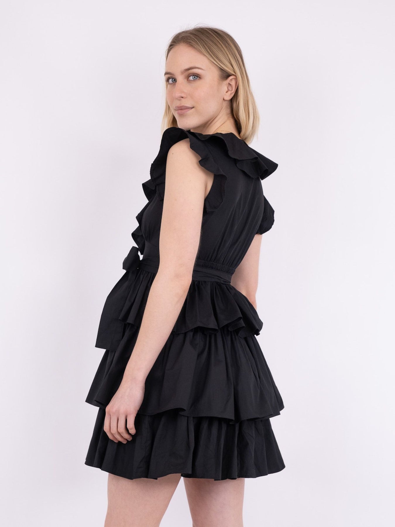 Ramsey Solid Dress - Black