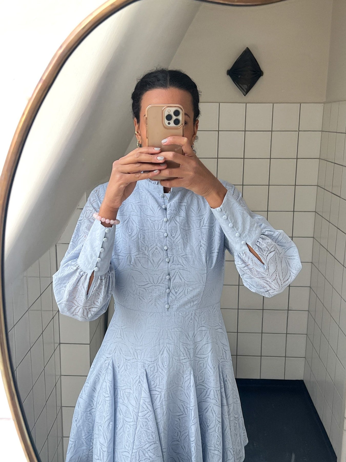 Florence Dress - Light Blue