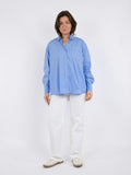 Dalma Stripe Shirt - Light Blue