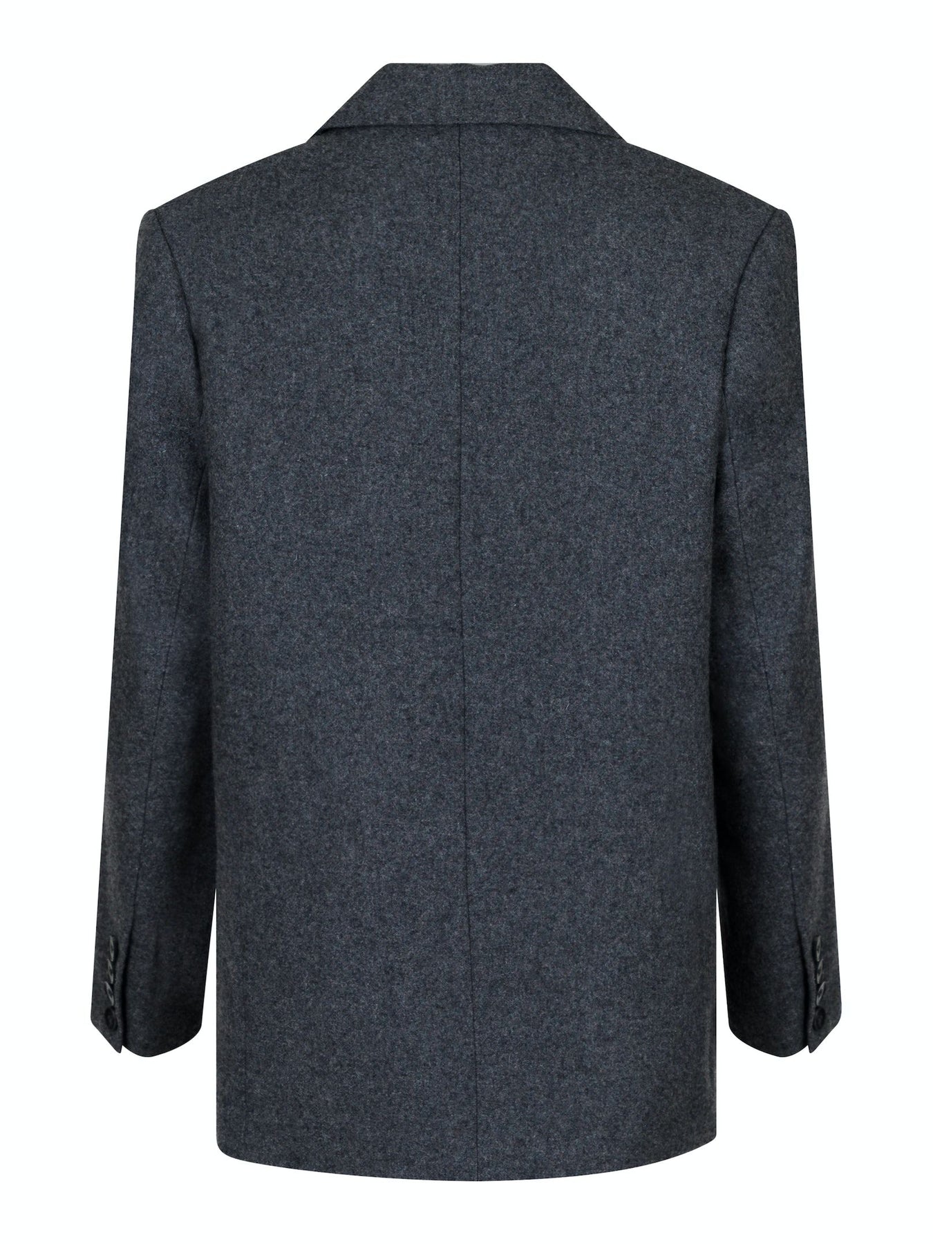 Gaby Structure Blazer - Dark Grey