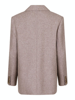 Gaby Structure Blazer - Sand Melange