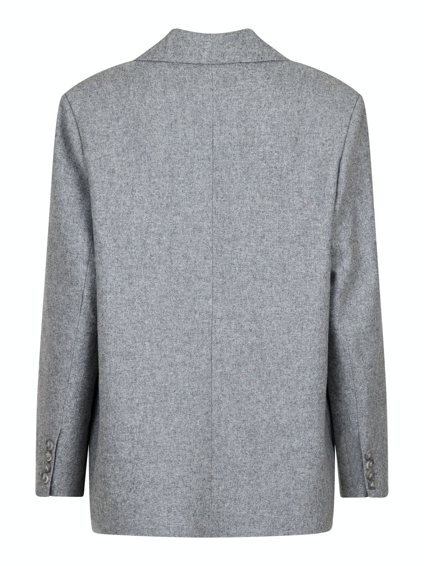 Gaby Structure Blazer - Grey Melange