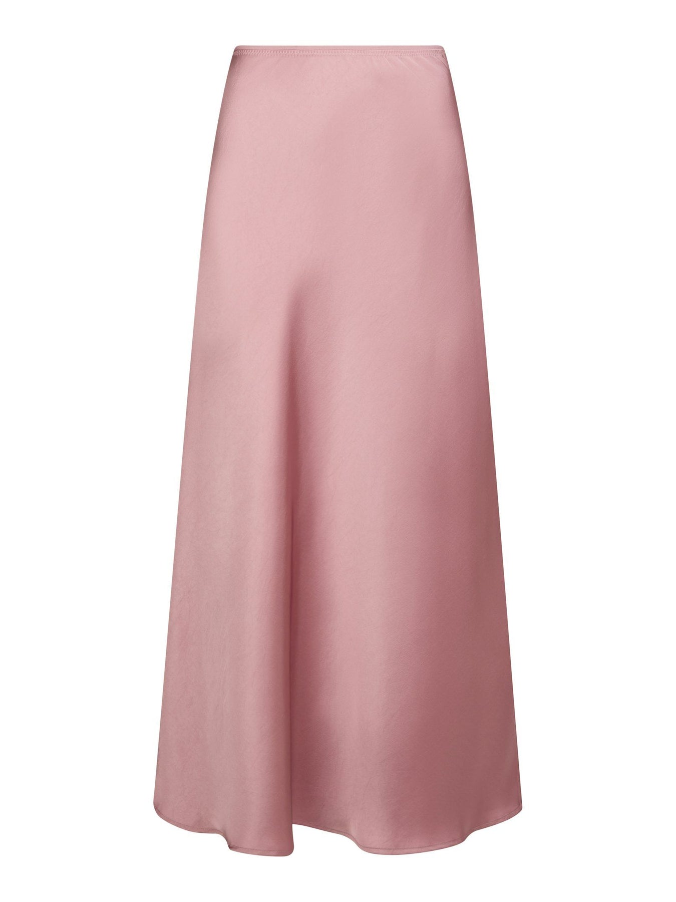 Vicky Heavy Sateen Skirt - Evening Rose
