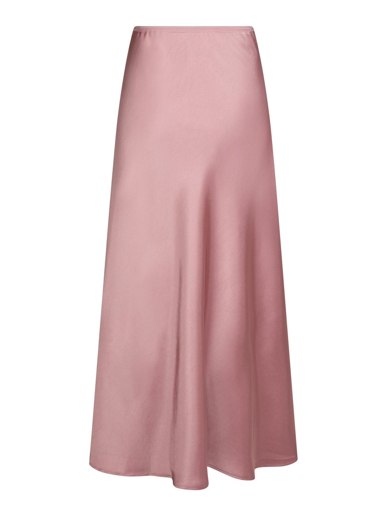 Vicky Heavy Sateen Skirt - Evening Rose