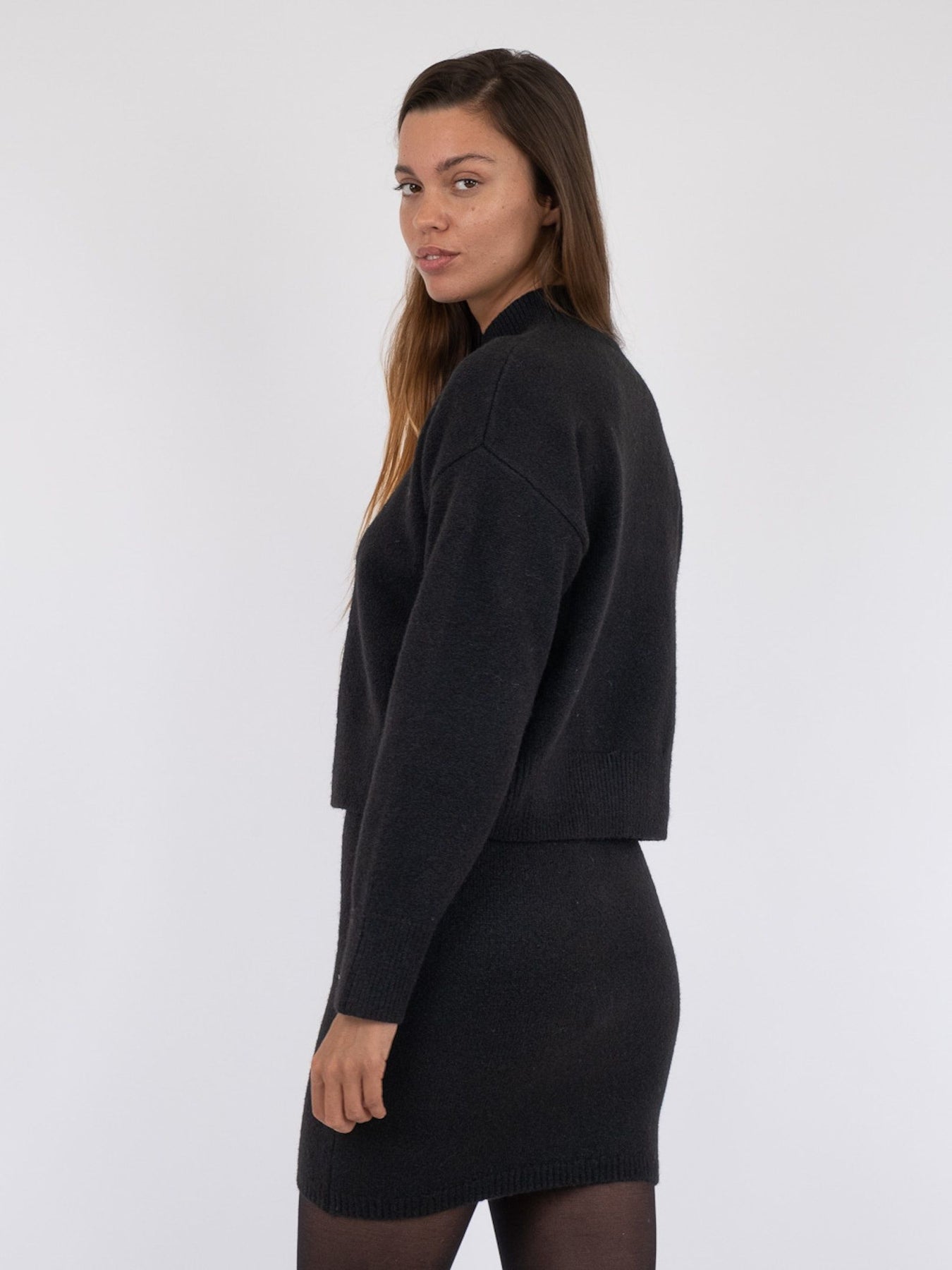 Neo Noir Paulina Knit Blouse - Svart