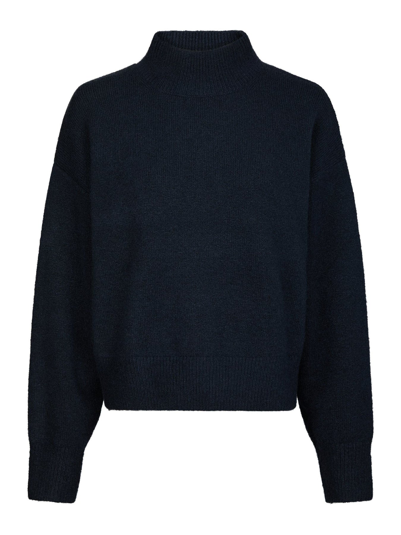 Paulina stickad tröja - Navy