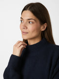 Paulina stickad tröja - Navy