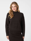 Paulina Knit Blouse - Mörkbrun