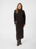 Paulina Knit Blouse - Mörkbrun