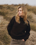 Paulina Knit Blouse - Mörkbrun