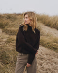 Paulina Knit Blouse - Mörkbrun