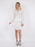 Donna S Voile Skirt - White