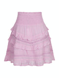 Donna S Voile Skirt - Rose