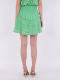 Donna S Voile Skirt - Apple Green