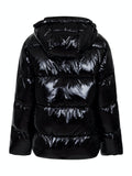 Fox Shine Puffer Jacket - Black