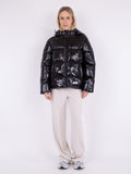 Fox Shine Puffer Jacket - Black