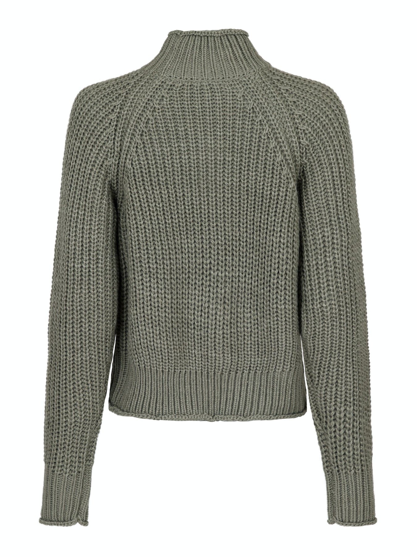 Dolce Knit Blouse - Smoke Green