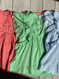 Jayla S Voile Top - Apple Green