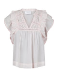 Jayla S Voile Top - Ljusrosa