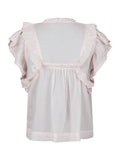 Jayla S Voile Top - Ljusrosa