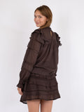 Sarna S Voile Blouse - Mocca