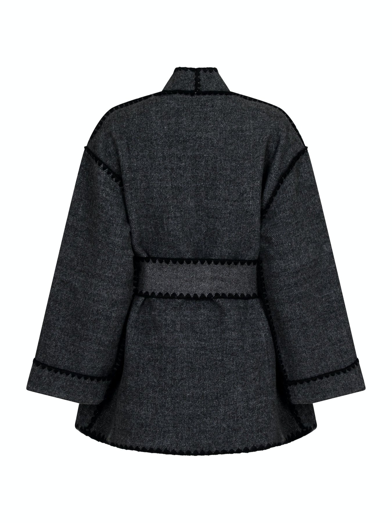 Frenchie Wool Jacket - Black