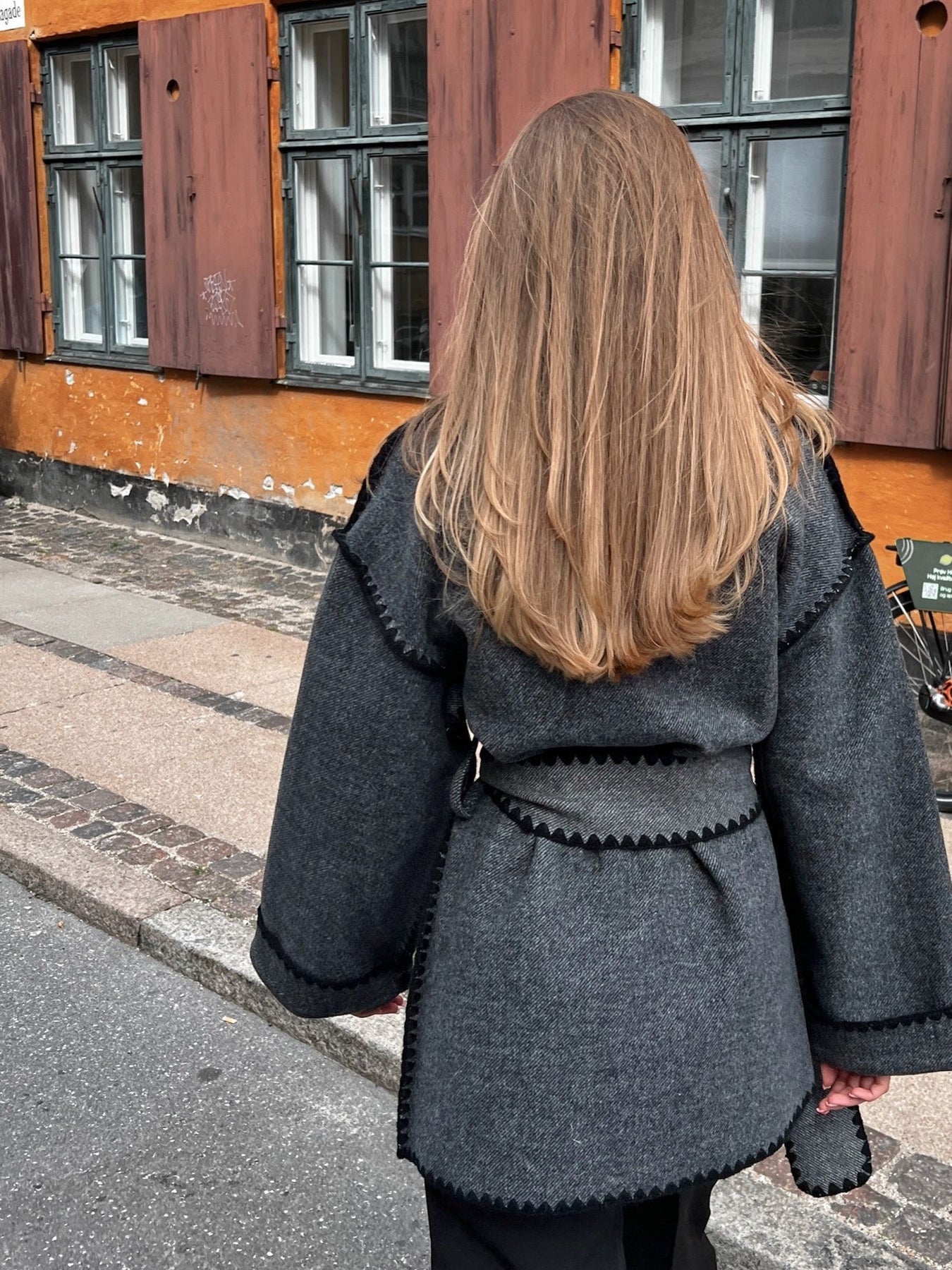 Frenchie Wool Jacket - Black