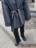 Frenchie Wool Jacket - Black