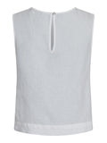 Neo Noir Svetlana Linen Top - Vit