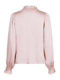 Brielle Satin Blouse - Powder