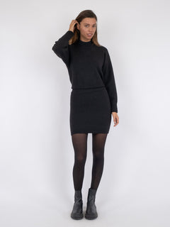 Marie Knit Skirt - Black