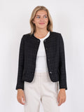 Helina Boucle Jacket - Black